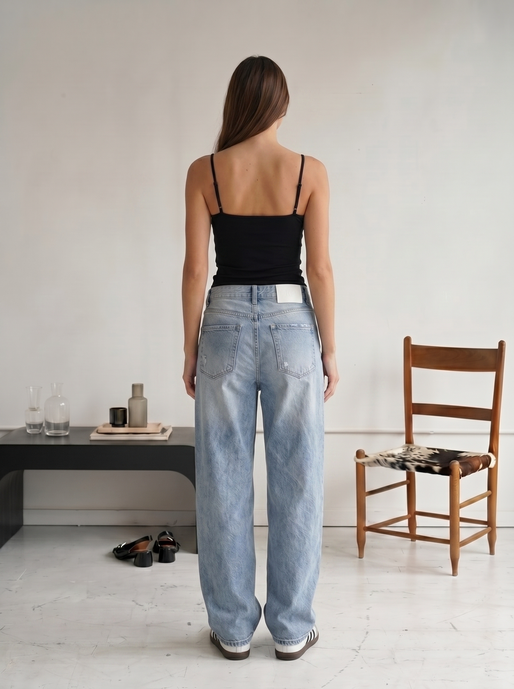 Light blue jeans