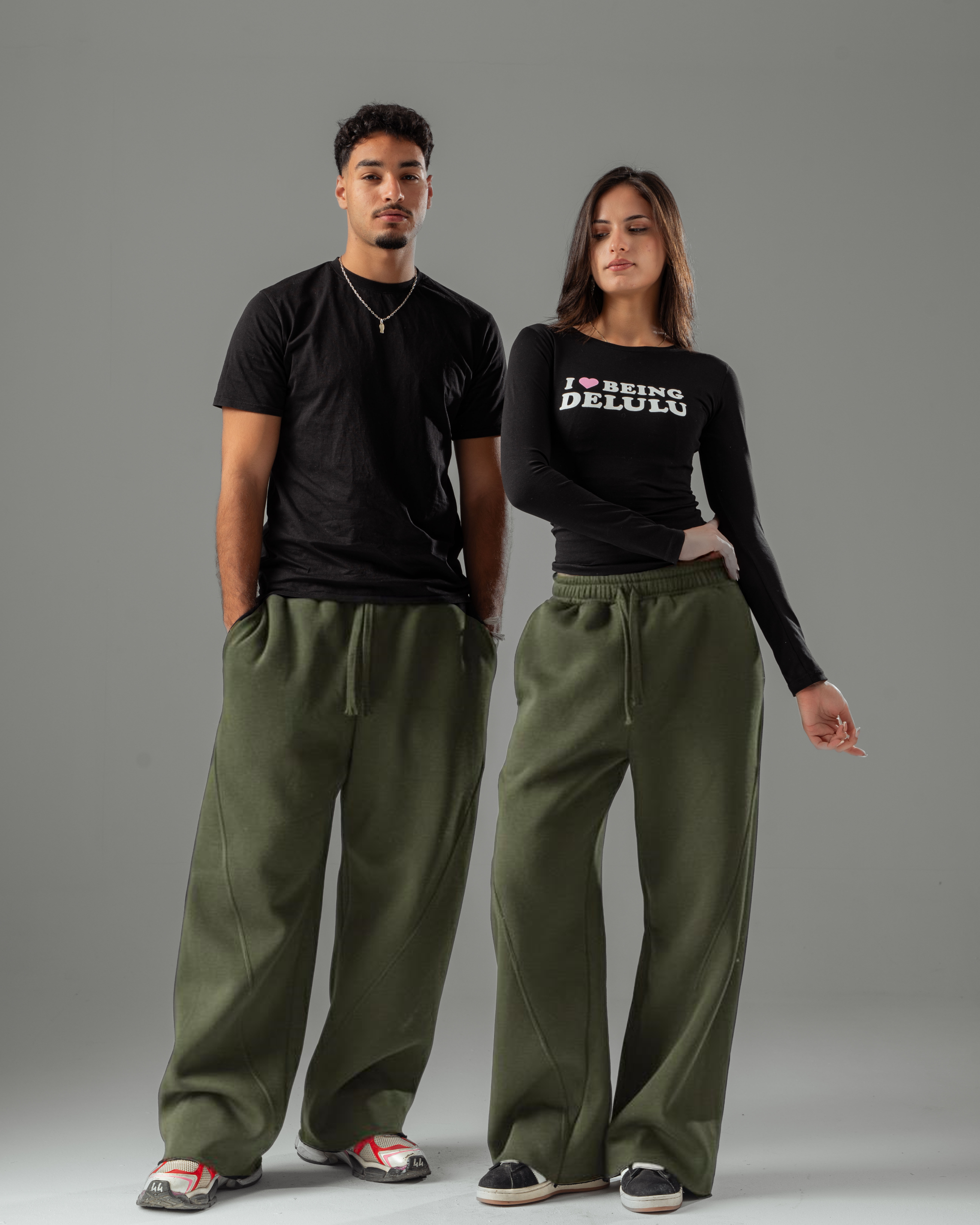 Olive pants